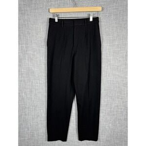 Uniqlo Women's Suit‎ Trousers Large Black Polyester - Rayon Spandex Dress Pants